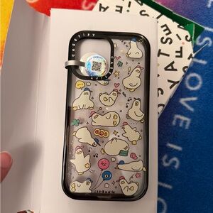 Casetify Fun duck Design Phone Case - Black